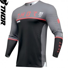 Maillot THOR PRIME ACE Charcoal-Black