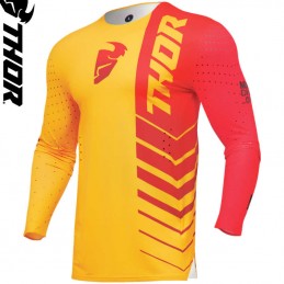 Maillot THOR PRIME ANALOG Red-Yellow