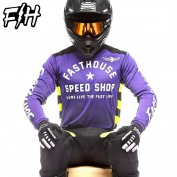 Maillot FASTHOUSE ORIGINALS Air Cooled purple