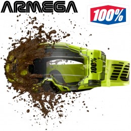 Masque 100% ARMEGA Forecast Black-Yellow