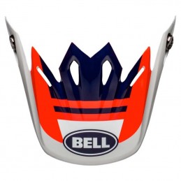 Visière BELL MOTO 9 FASTHOUSE Prophecy Gloss Infrared/Navy/Gray
