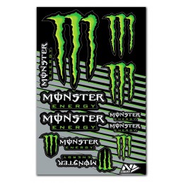 Planche stickers N'STYLE Monster Energy V1