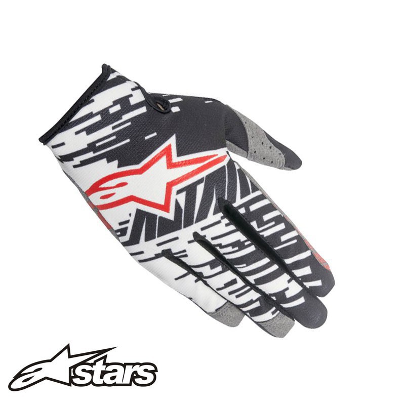 Gants ALPINESTARS BRAAP Black-White