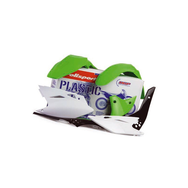 Kit plastique POLISPORT KAWASAKI Kit plastique POLISPORT KAWASAKI