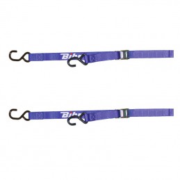 Sangles à boucle 25mm bleues