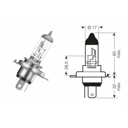 Ampoule H4 12V 60/55W