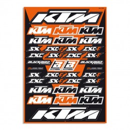 Planche stickers BLACKBIRD KTM