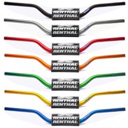 Guidon RENTHAL FATBAR Rouge
