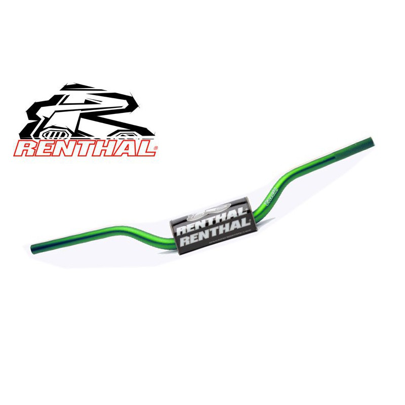 Guidon RENTHAL FAT BAR Vert Guidon RENTHAL FAT BAR Vert