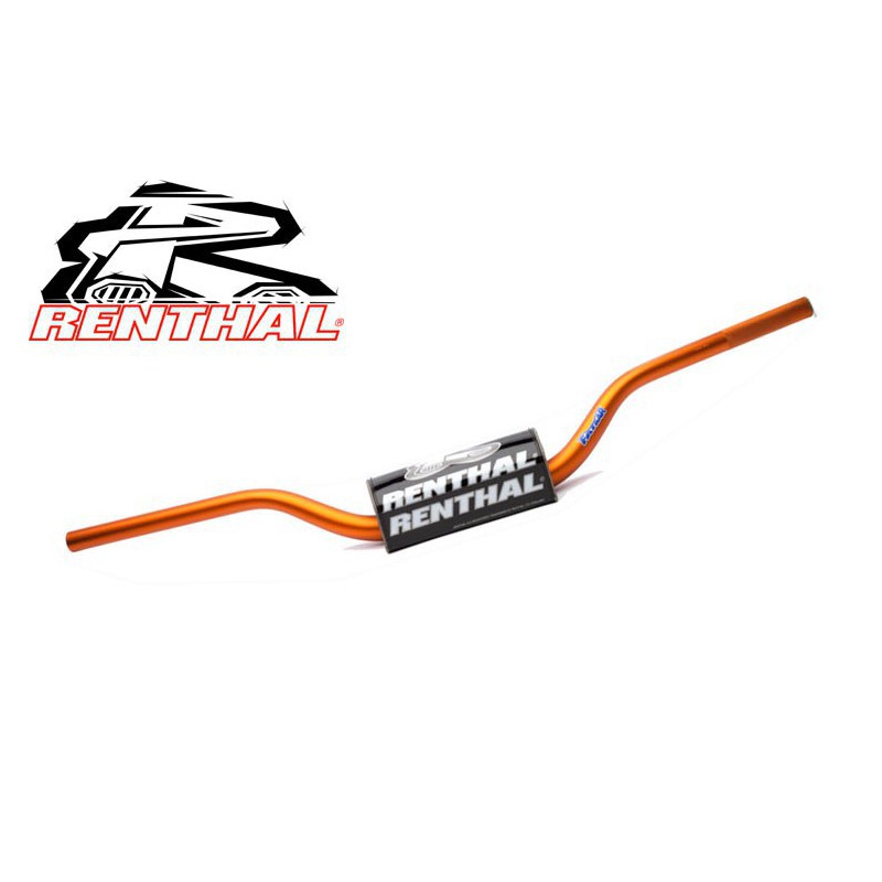 Guidon RENTHAL FATBAR Orange Guidon RENTHAL FATBAR Orange