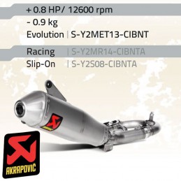 Ligne AKRAPOVIC RACING 250 YZF