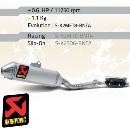 Ligne AKRAPOVIC KXF 250