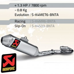 Ligne AKRAPOVIC KXF 450