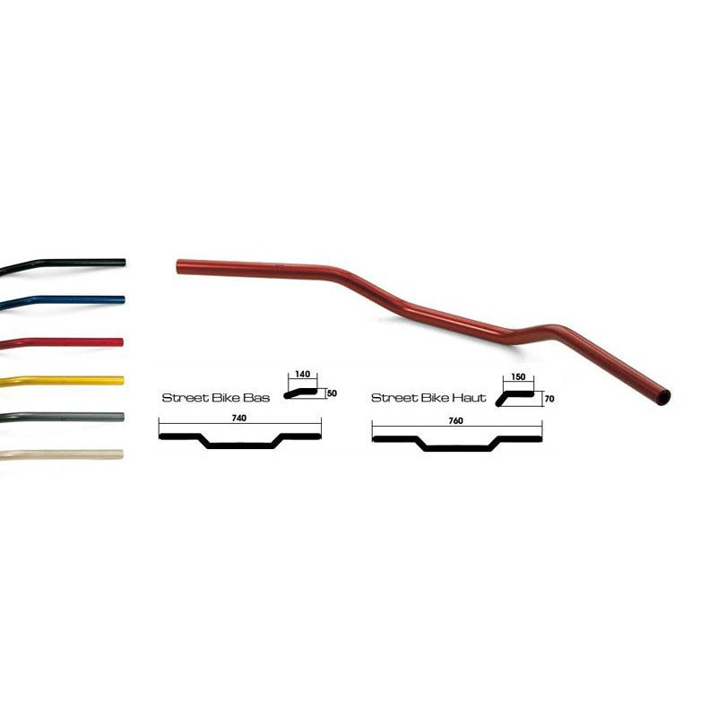 Guidon LSL STREETBIKE BAS NOIR