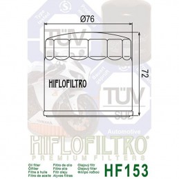 Filtre à huile HIFLOFILTRO HF153