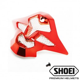 Mentonnière SHOEI VFX-W Chrome rouge