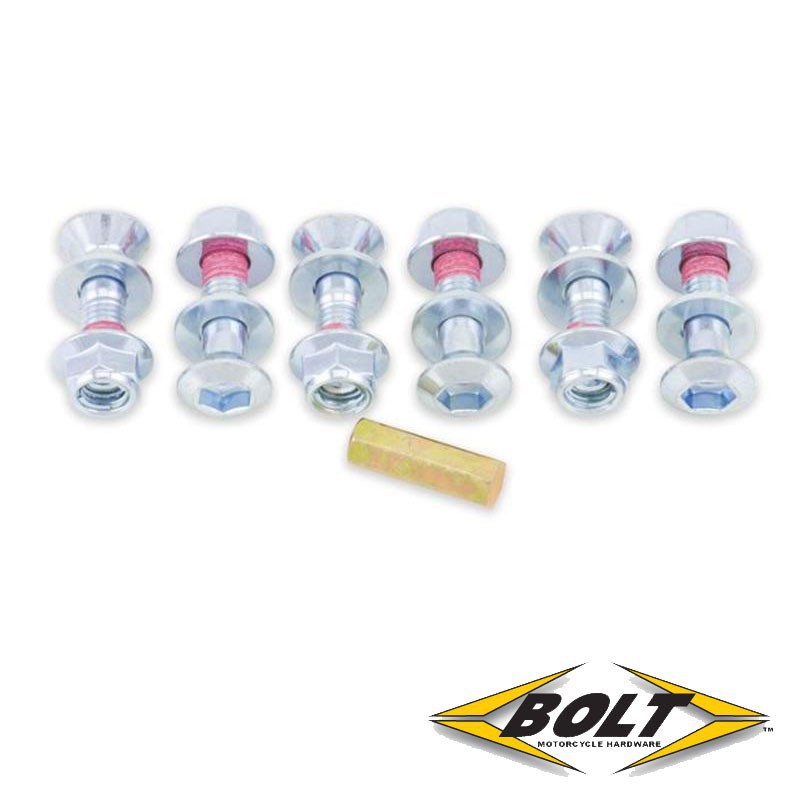 Kit vis de couronne BOLT argent