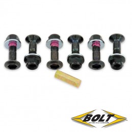 Kit vis de couronne BOLT noir