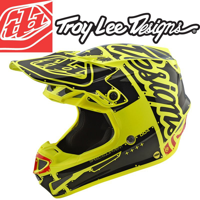 Casque enfant TLD SE4 Factory Yellow Casque enfant TLD SE4 Factory Yellow