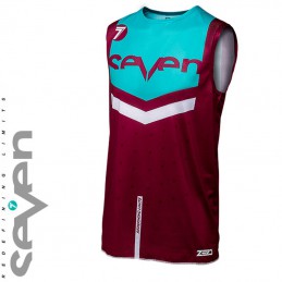 Maillot SEVEN MX ZERO FLITE Aqua-Maroon