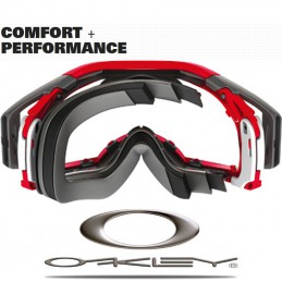 Masque OAKLEY AIRBRAKE MX Valentino Rossi