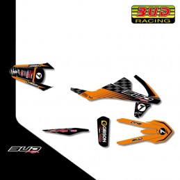 Kit déco BUD RACING Checkers 250 SX