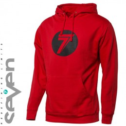 Sweat à capuche SEVEN MX DOT Red