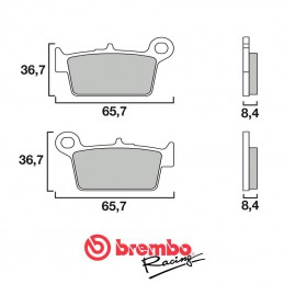 Plaquettes de frein arrière BREMBO 300 X-TRAINER