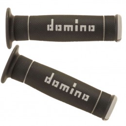 Poignées DOMINO Trial Noir-Gris