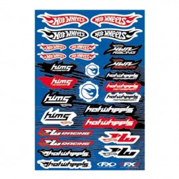Planche de stickers FX HOT-WHEELS
