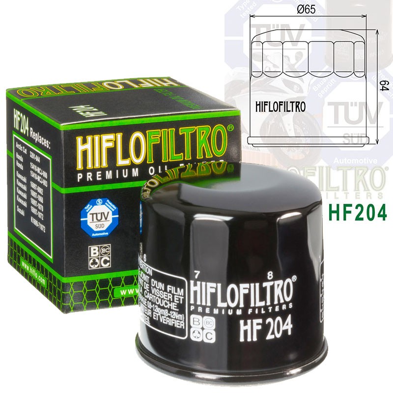 Filtre à huile HIFLOFILTRO HF204 Filtre à huile HIFLOFILTRO HF204