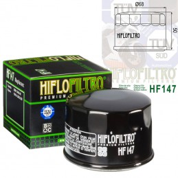 Filtre à huile HIFLOFILTRO HF147