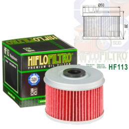 Filtre à huile HIFLOFILTRO HF113