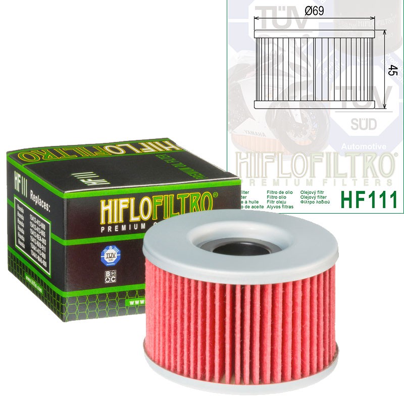 Filtre à huile HIFLOFILTRO HF111 Filtre à huile HIFLOFILTRO HF111