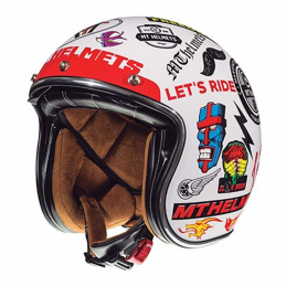 Casque jet ANARCHY White