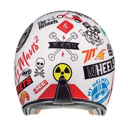 Casque jet ANARCHY White