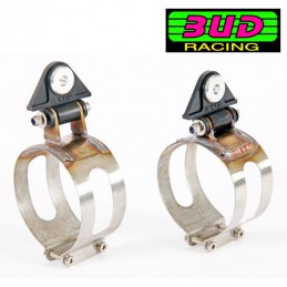 Collier de silencieux BUD RACING inox-plastique