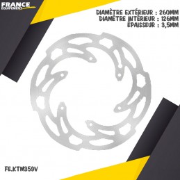 Disque de frein avant FE-BRAKES 350 SXF