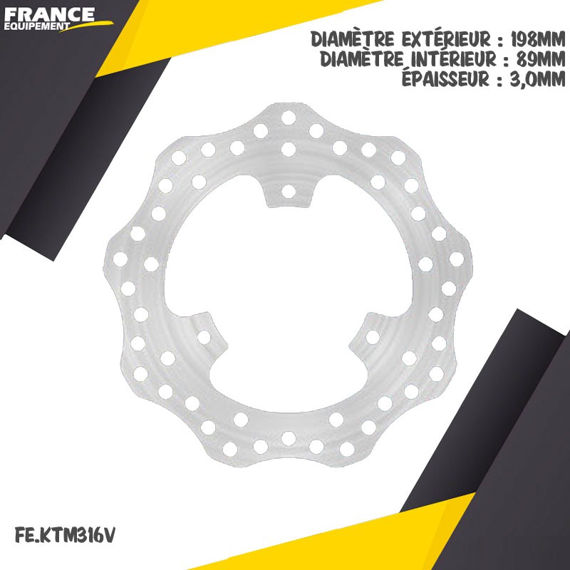 Disque de frein avant FE-BRAKES 60 SX