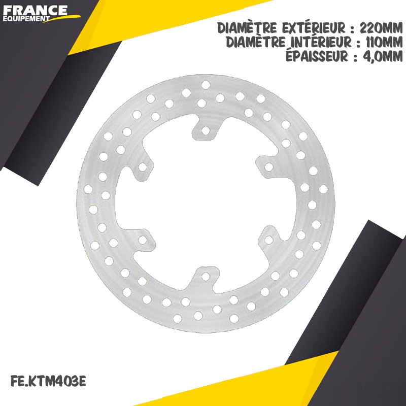 Disque de frein arrière FE-BRAKES 525 EXC