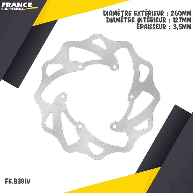 Disque de frein avant FE-BRAKES 300 X-TRAINER