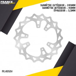 Disque de frein avant FE-BRAKES 125 CR