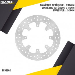 Disque de frein avant FE-BRAKES 400 XR