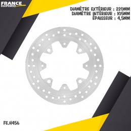 Disque de frein arrière FE-BRAKES 250 XR