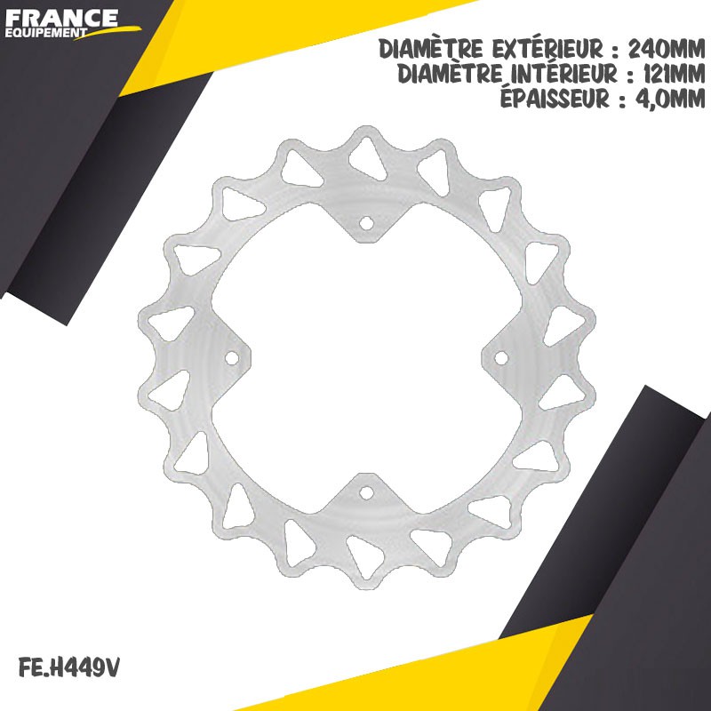 Disque de frein arrière FE-BRAKES 250 CRF