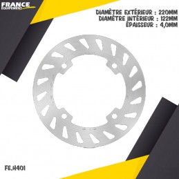 Disque de frein arrière FE-BRAKES 125 CR