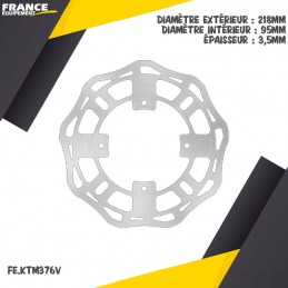 Disque de frein avant FE-BRAKES 85 TC