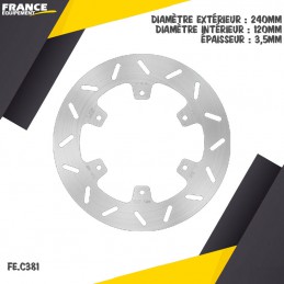 Disque de frein avant FE-BRAKES 300 WR