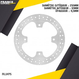 Disque de frein avant FE-BRAKES 350 DR