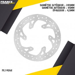 Disque de frein arrière FE-BRAKES 426 YZF